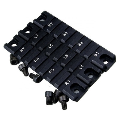 Hunting 7 Slot 3pcs Tactical RIS RAS 20mm Weaver Picatinny Rail set for G36 G36C