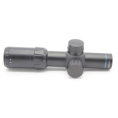 1.5-5x20 Short Riflescope with Red&Green illumination Range Finder Reticle BDC