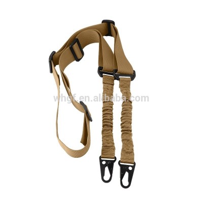 Heavy Duty 2 Point Sling Multi Function Nylon Camera Belt 2 Point Sling ,Khaki color