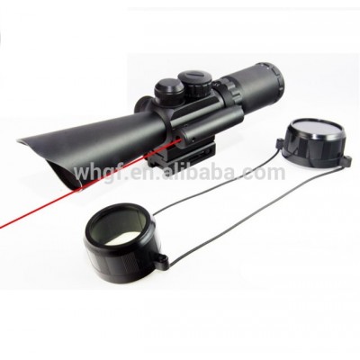 3.5-10x40mm Red Green dot laser Crosshair Scope sight Mount Picatinny 11 20 mm