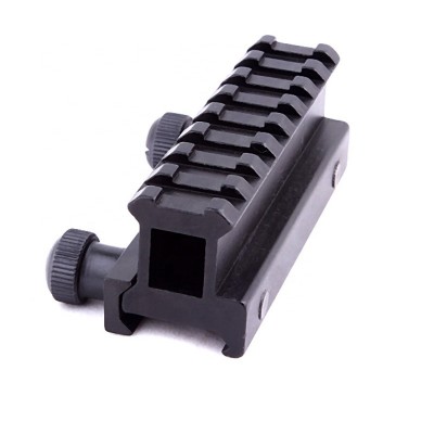 Weaver Picatinny Rail Airsoft Hunting Scope Mount Adapter 20mm Riser Rail Base